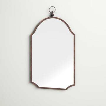 Runo Antique Bronze Vertical Accent Mirror